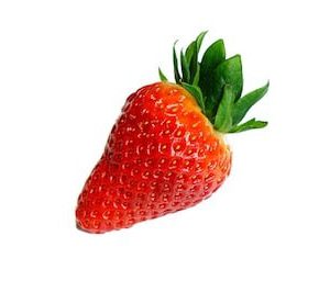 a red strawberry